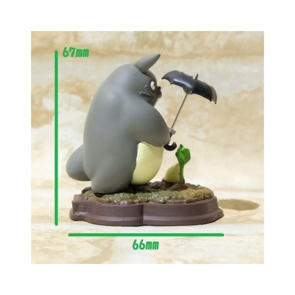 Maison Ghibli Statue Collection Stop Motion Totoro Grey Dondoko Pose 10 - My Neighbor Totoro- Statues