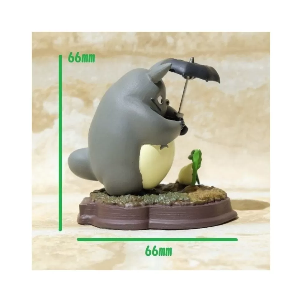Maison Ghibli Statue Collection Stop Motion Totoro Grey Dondoko Pose 8 - My Neighbor Totoro- Statues