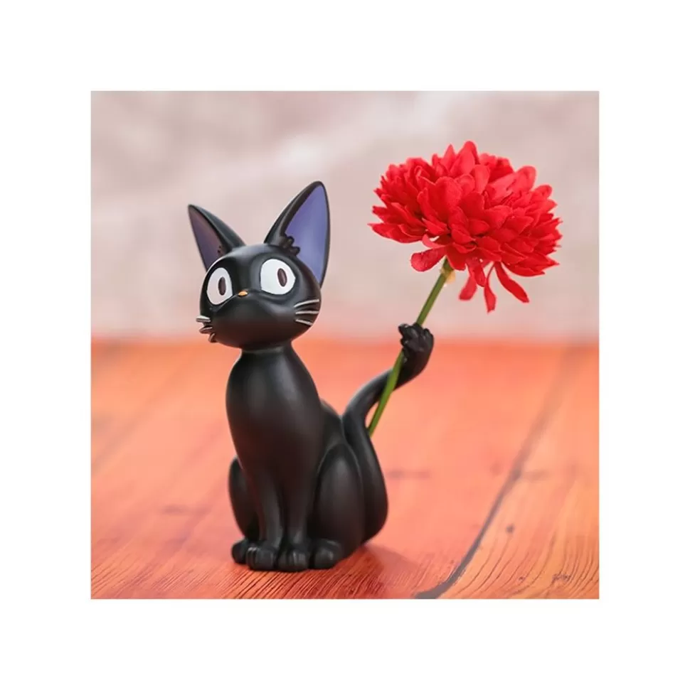 Maison Ghibli Statue Single Vase Jiji'S Tail Play - Kiki'S Delivery Service- Decoration