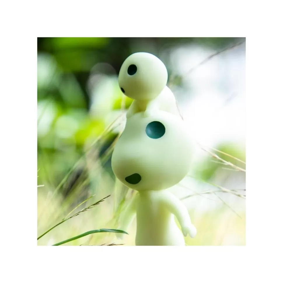 Maison Ghibli Statue Small And Big Kodama - Princess Mononoke- Statues