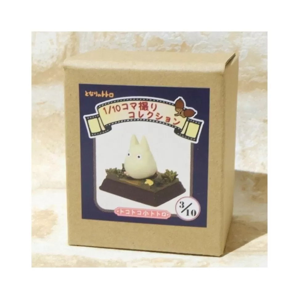 Maison Ghibli Stop Motion Collection Totoro Fast Walk Small Totoro Pose 3 - My Neighbor Totoro- Statues