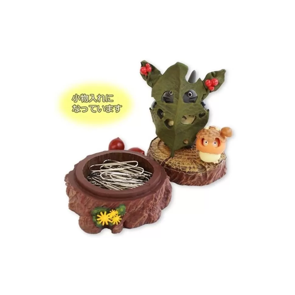 Maison Ghibli Storage Box Totoro With Leaf Mask- Jewellery Boxes