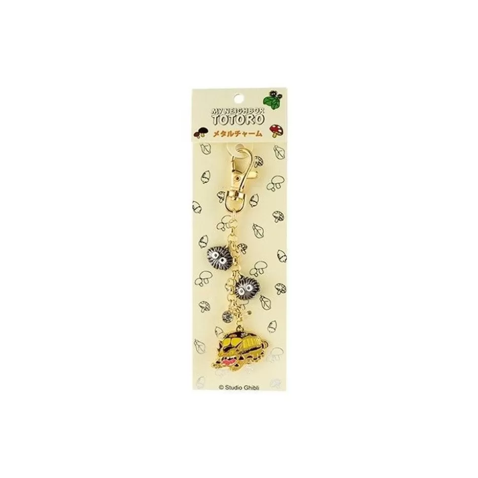 Maison Ghibli Strap Pendant Cat Bus And Soot Sprite- My Neighbor Totoro- Straps