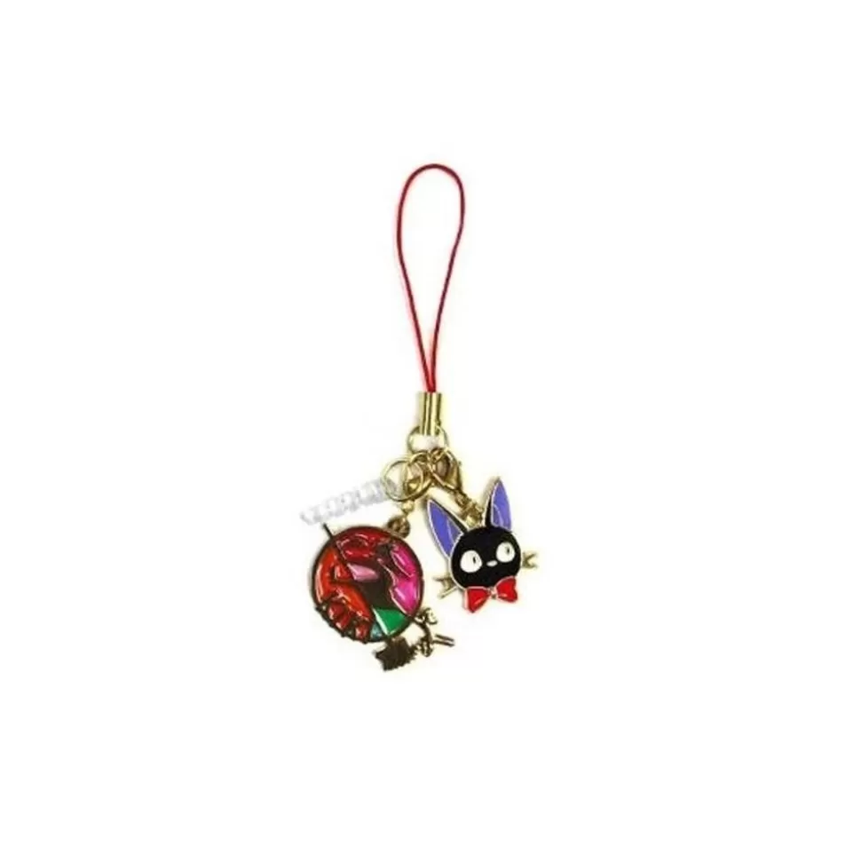 Maison Ghibli Strap Stained Glass Style Jiji Gold - Kiki'S Delivery Service- Straps