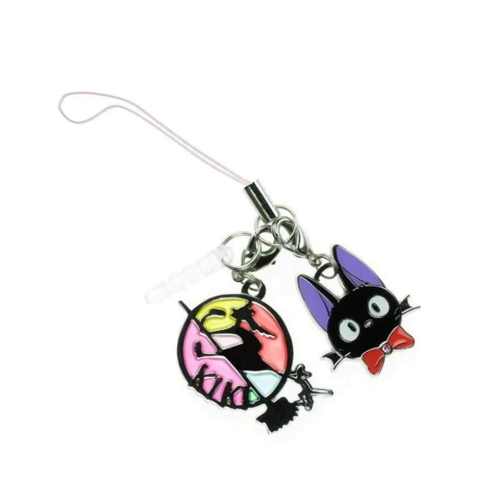 Maison Ghibli Strap Stained Glass Style Jiji Silver - Kiki'S Delivery Service- Straps