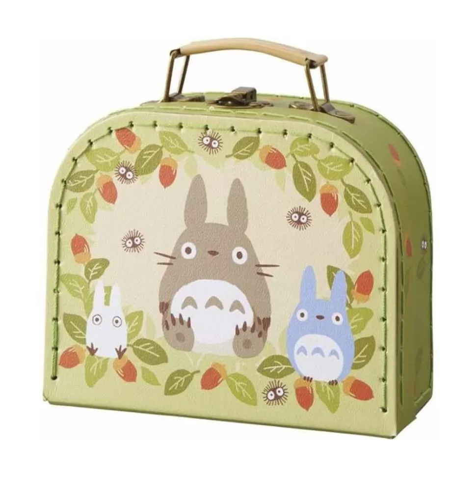 Maison Ghibli Suitcase Totoro Leaves - My Neighbor Totoro- Bags