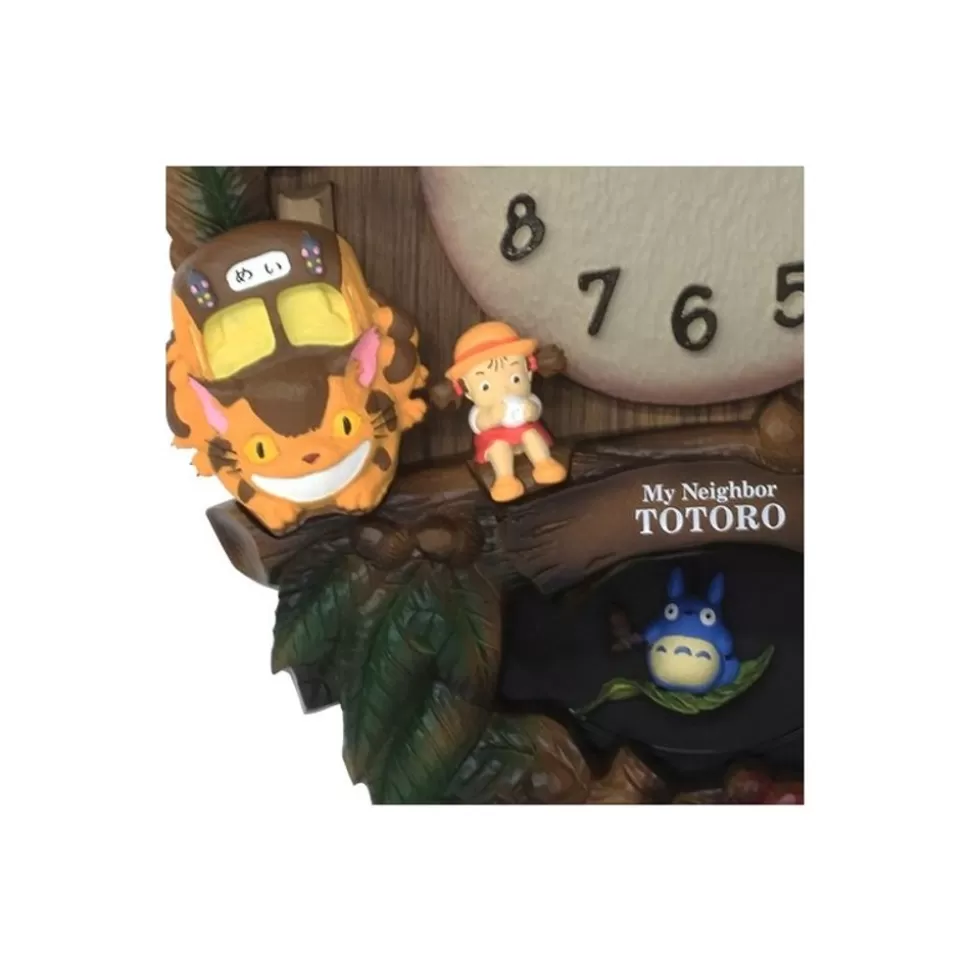 Maison Ghibli Swing Clock Autumn Leaves - My Neighbor Totoro- Decoration