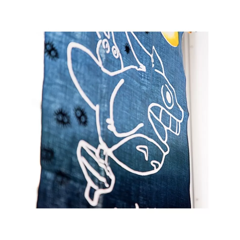 Maison Ghibli Tenugui Totoro Flying Fireworks - My Neighbor Totoro- Household Linen