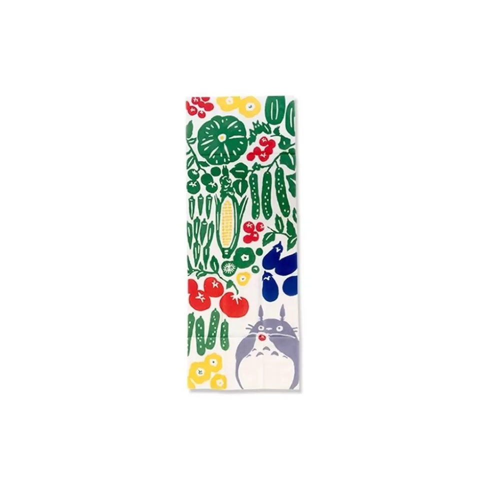 Maison Ghibli Tenugui Totoro Summer Vegetables - My Neighbor Totoro- Outfits