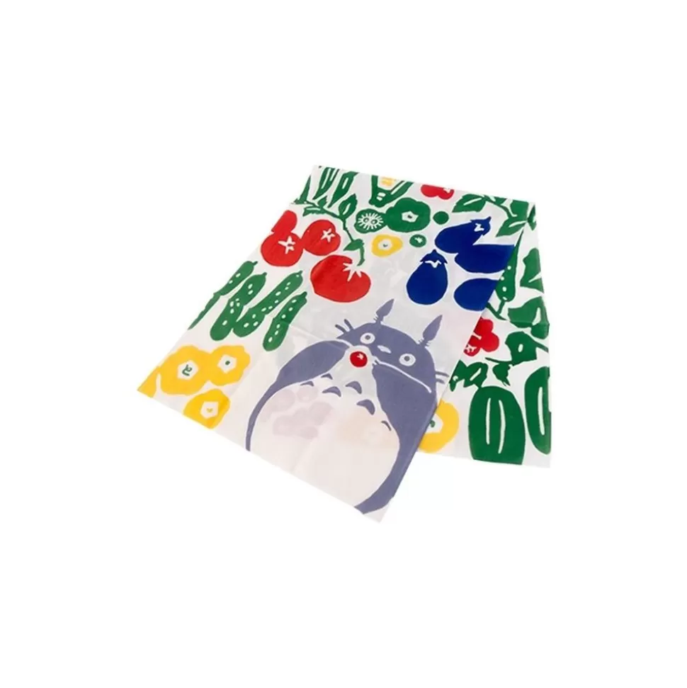 Maison Ghibli Tenugui Totoro Summer Vegetables - My Neighbor Totoro- Outfits