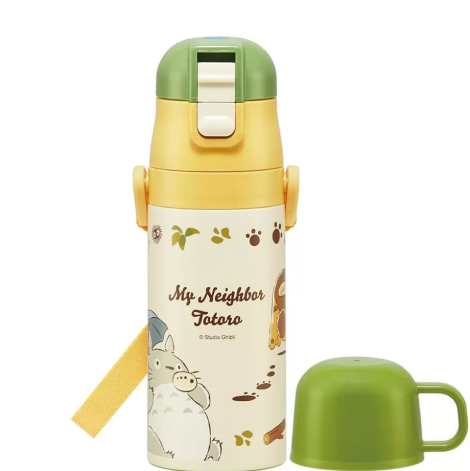 Maison Ghibli Thermos Bottle Double Opening Totoro & Catbus - My Neighbor Totoro- Kitchenware