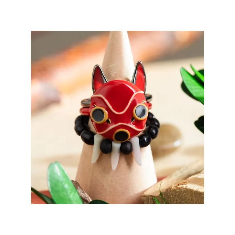 Maison Ghibli Three Ring Set San'S Mask - Princess Mononoke- Jewellery