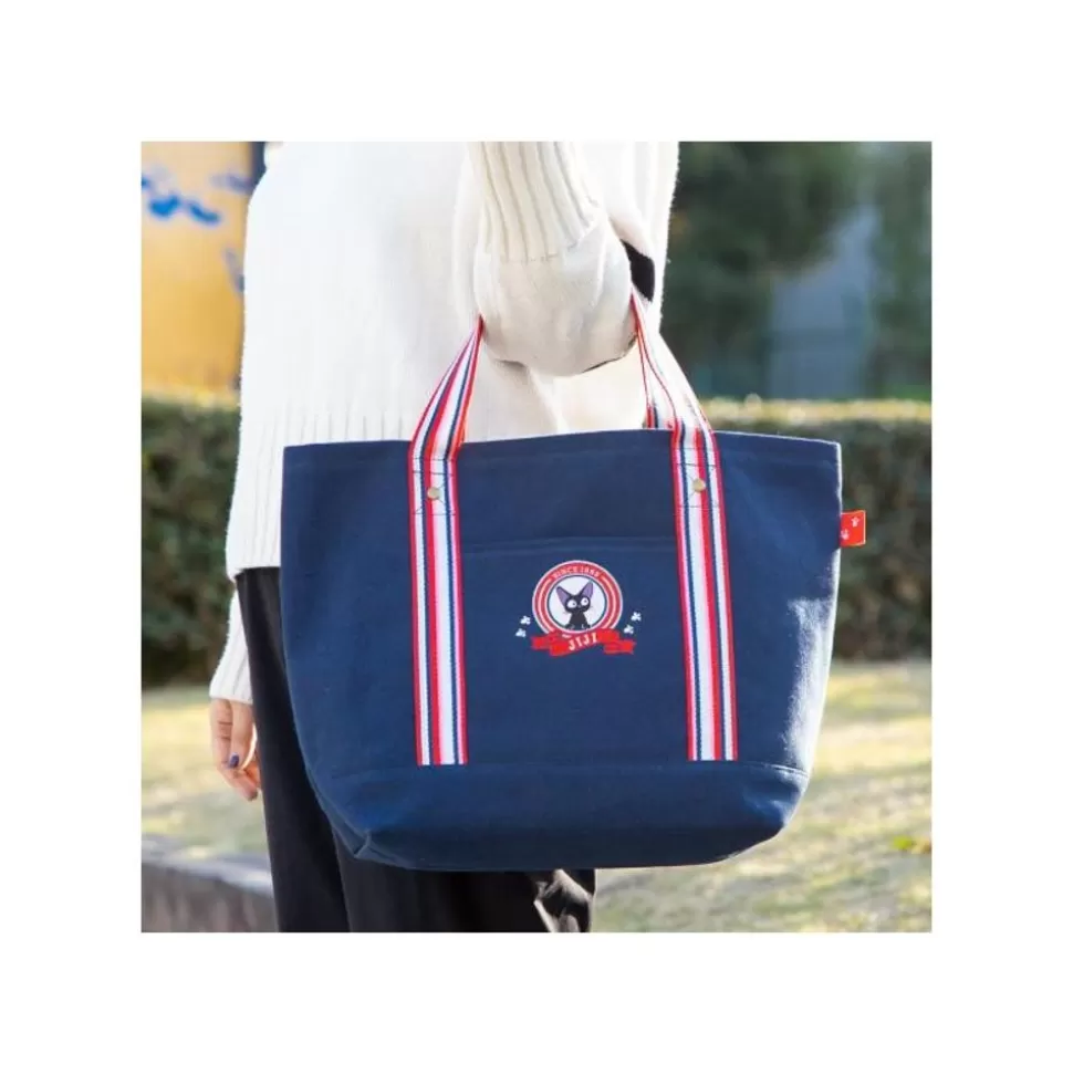 Maison Ghibli Tote Bag Dark Blue Jiji - Kiki'S Delivery Service- Bags