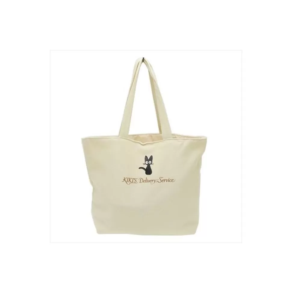 Maison Ghibli Tote Bag Jiji And Her Bread- Kiki'S Delivery Service- Bags