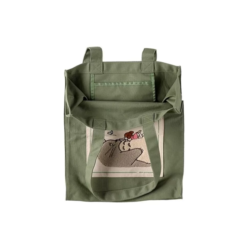 Maison Ghibli Tote Bag Mei Taking A Nap - My Neighbor Totoro- Bags