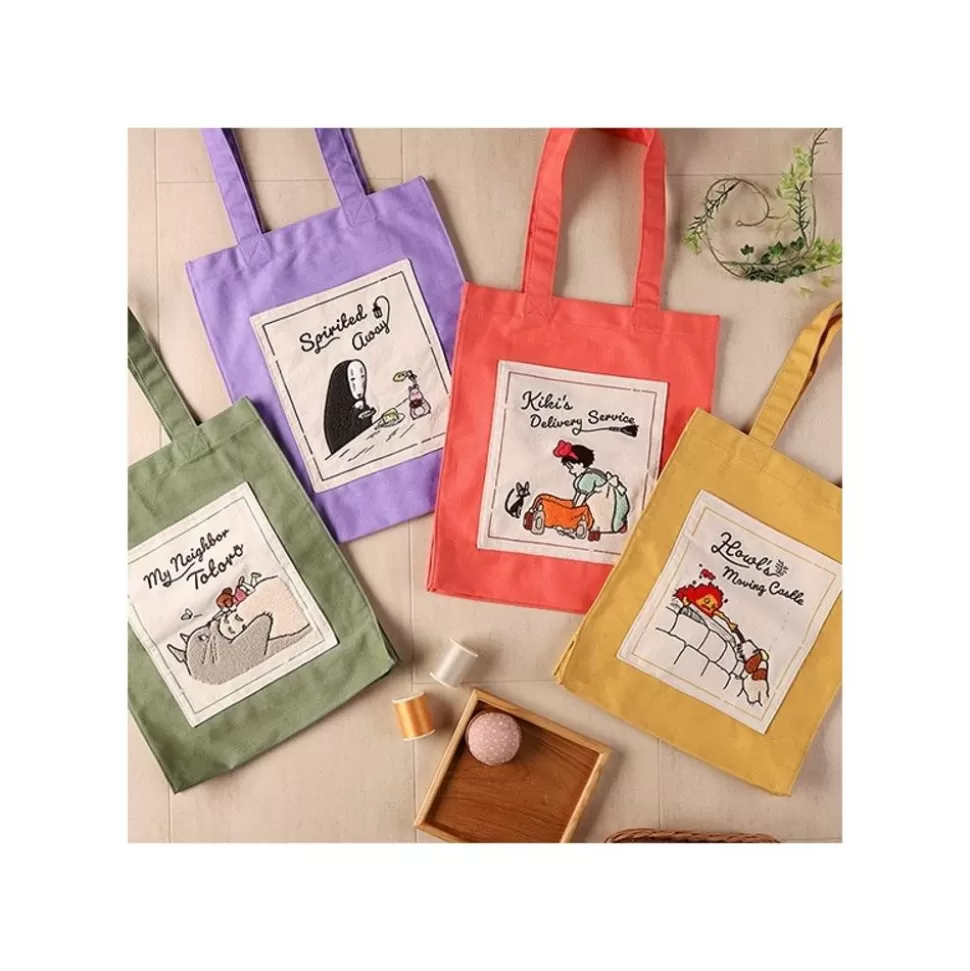Maison Ghibli Tote Bag Mei Taking A Nap - My Neighbor Totoro- Bags