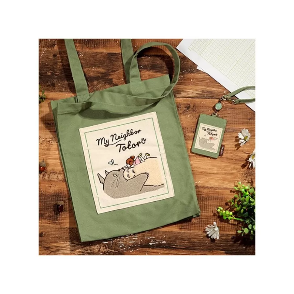 Maison Ghibli Tote Bag Mei Taking A Nap - My Neighbor Totoro- Bags