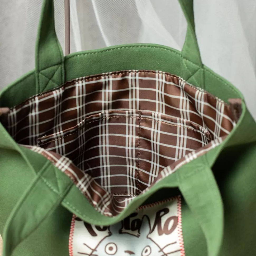 Maison Ghibli Tote Bag Totoro Autumn Green - My Neighbor Totoro- Bags