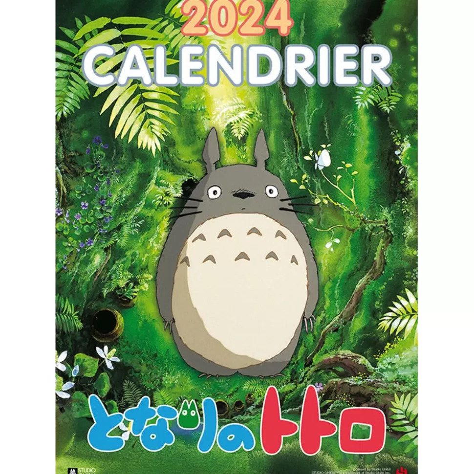 Maison Ghibli Totoro Calendar 2024 - Fr- Schedule Diaries And Calendars