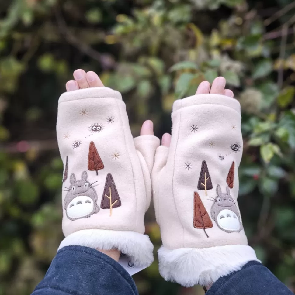 Maison Ghibli Totoro Fir Trees Gloves - My Neighbor Totoro- Outfits