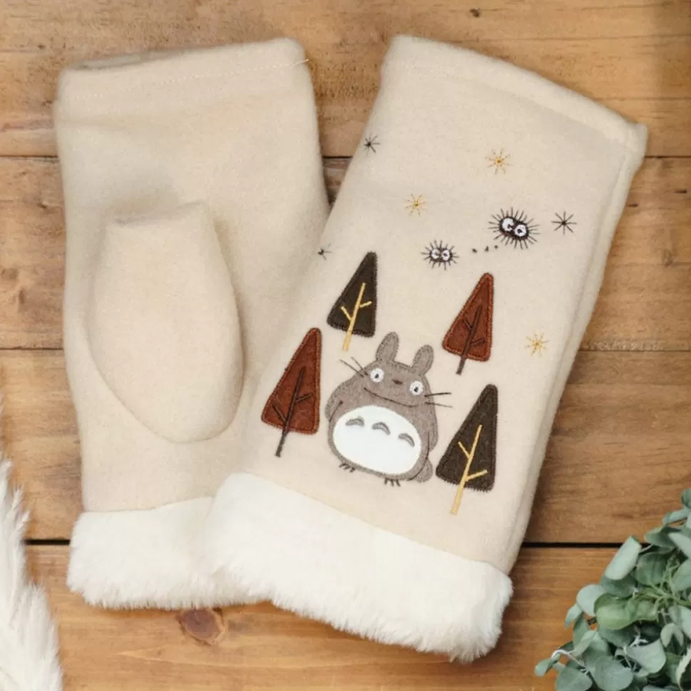 Maison Ghibli Totoro Fir Trees Gloves - My Neighbor Totoro- Outfits