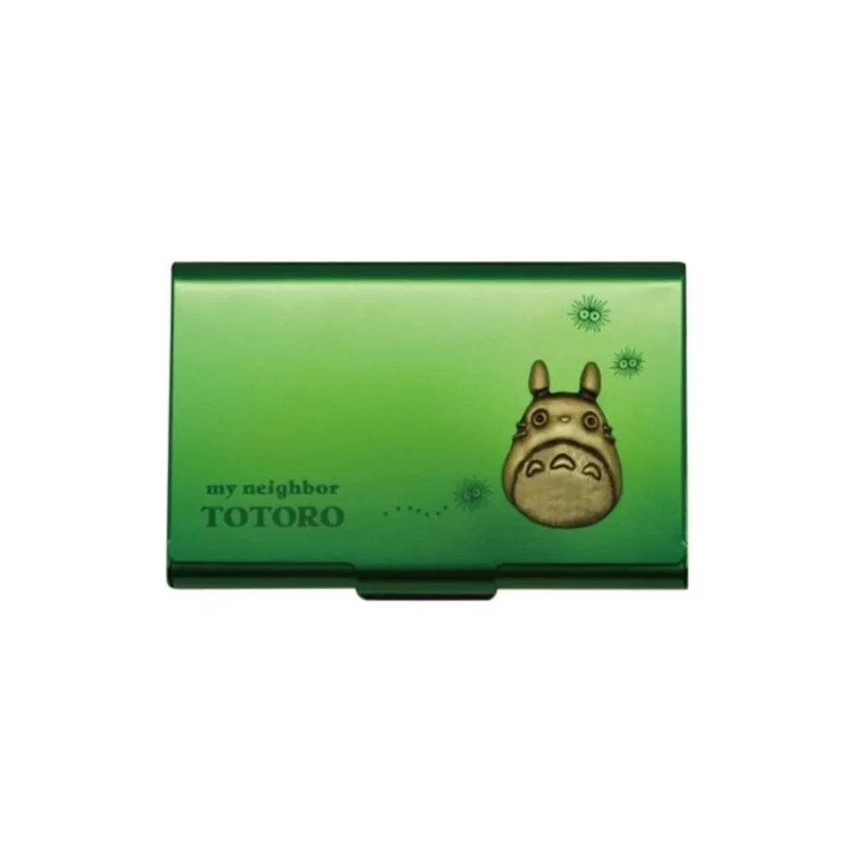 Maison Ghibli Totoro Metal Card Case Green - My Neighbor Totoro- Accessories