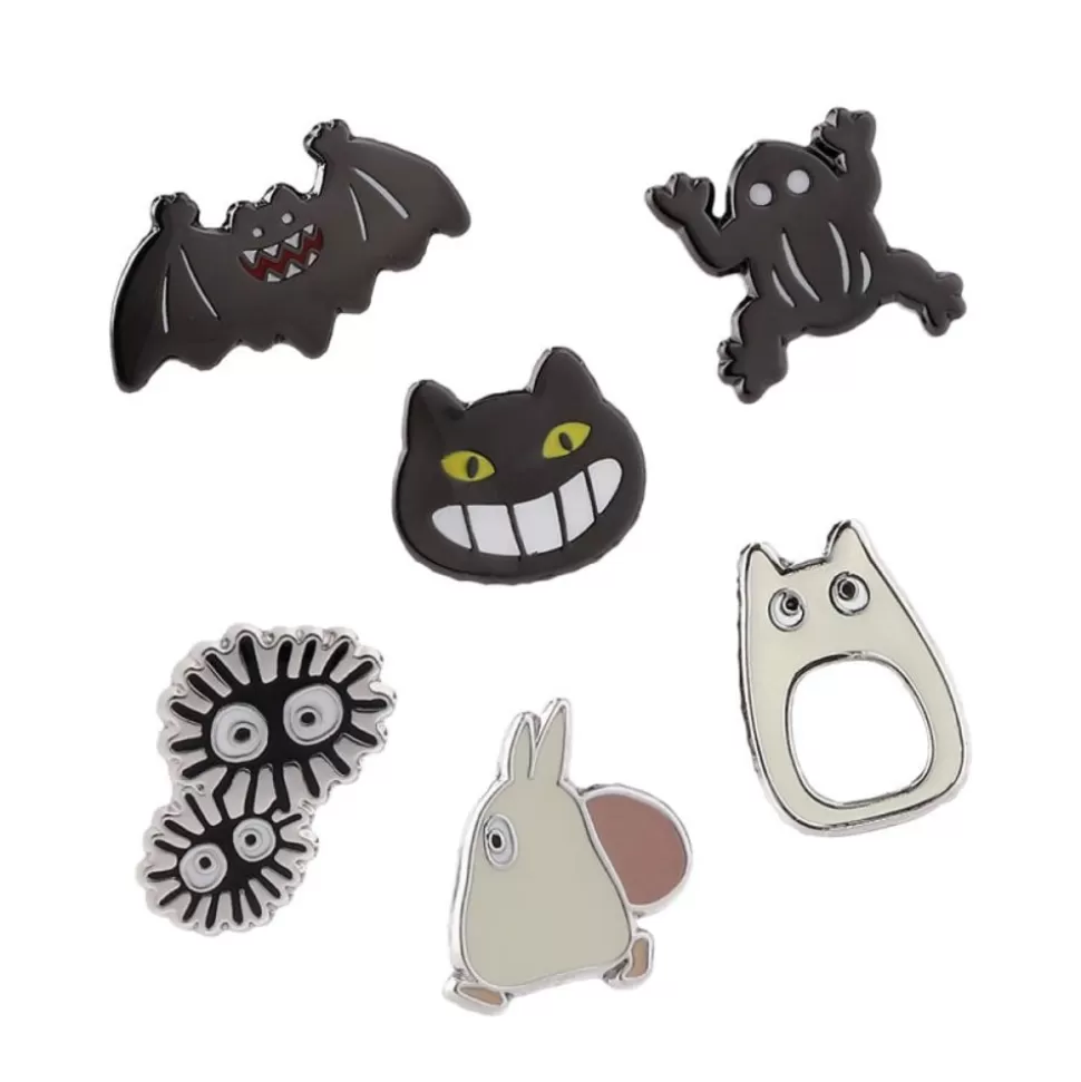 Maison Ghibli Totoro Opening Pierced Earrings Set Of 6 - My Neighbor Totoro- Jewellery