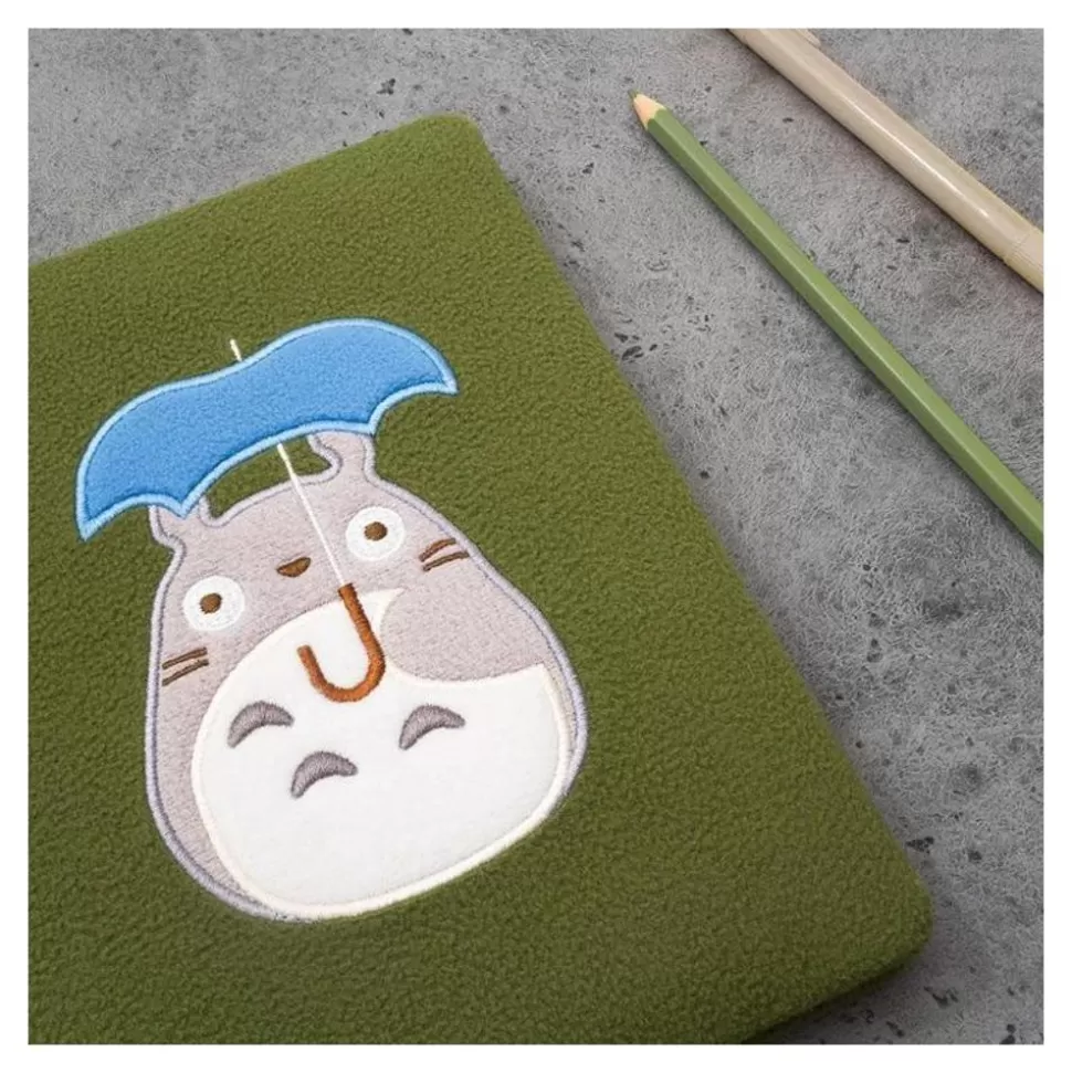 Maison Ghibli Totoro Plush Journal - My Neighbor Totoro- Notebooks And Notepads