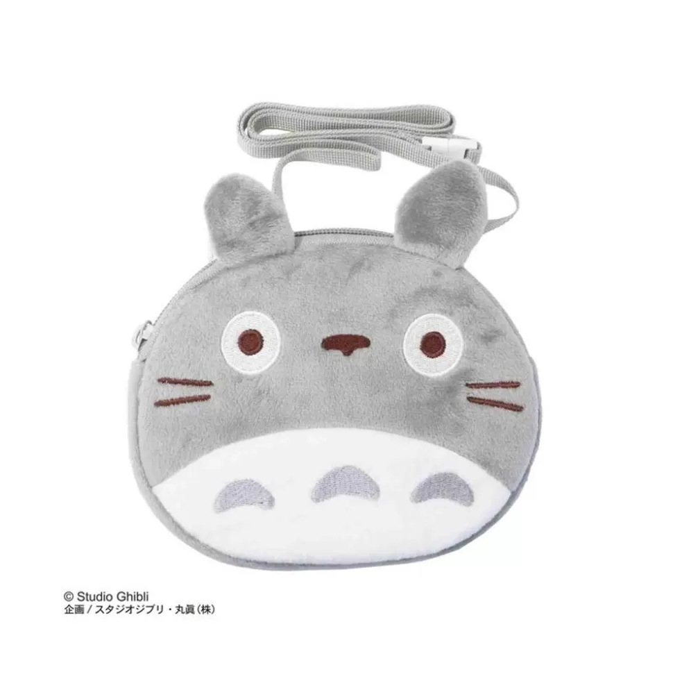 Maison Ghibli Totoro Plush Pouch 12,5 X 15,5 X 2 Cm - My Neighbor Totoro- Storage