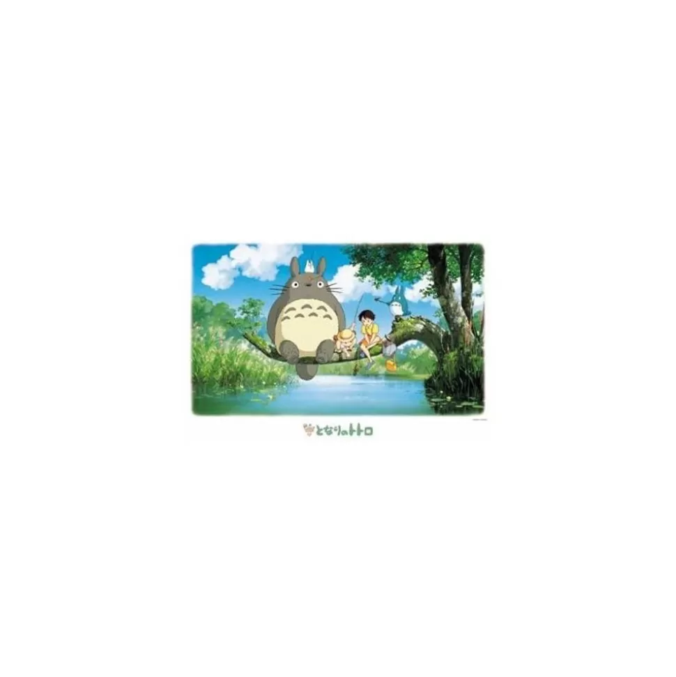 Maison Ghibli Totoro Puzzle - 1000P - Will Totoro Catch A Fish- Jigsaw Puzzle