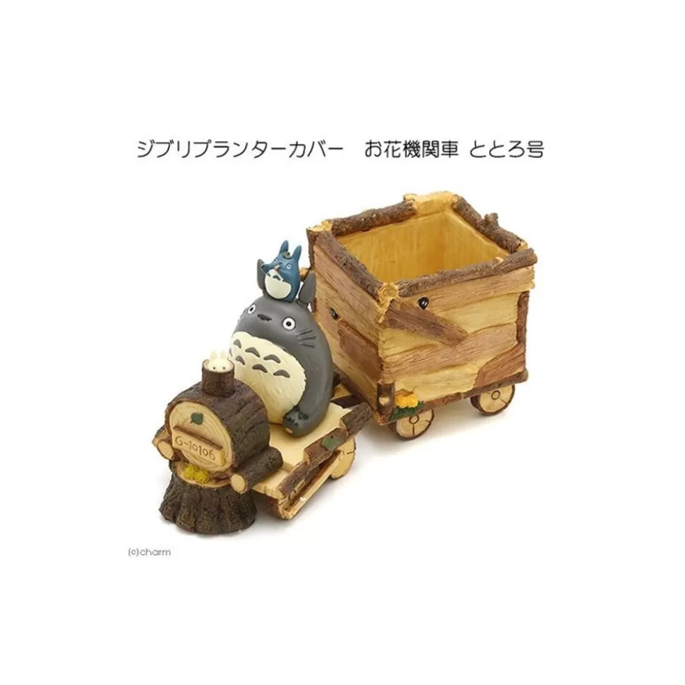 Maison Ghibli Totoro Train Flower Bucket - My Neigbour Totoro- Decoration