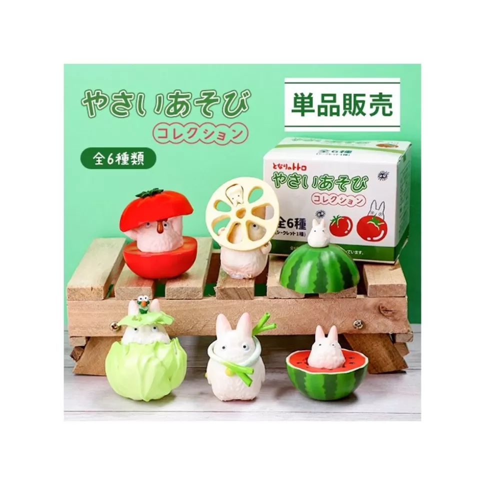 Maison Ghibli Totoro Vegetables Collection 1 Mystery Figurine - My Neighbor Totoro- Figurines
