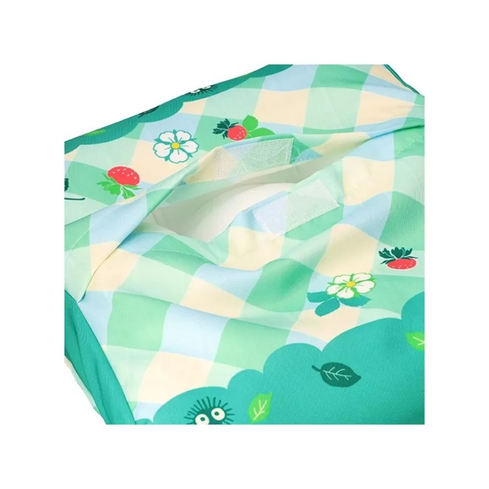 Maison Ghibli Totoro With Strawberries Cushion 30 X 30 Cm - My Neighbor Totoro- Furniture