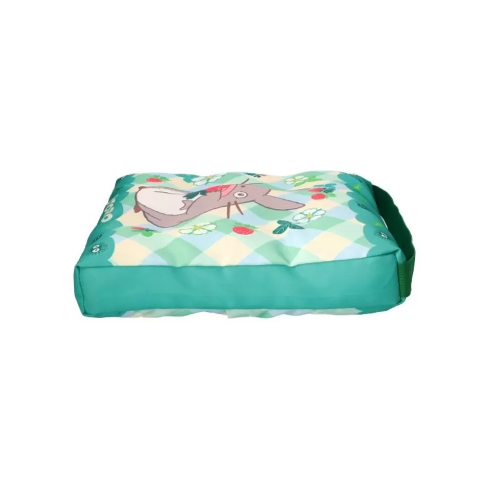 Maison Ghibli Totoro With Strawberries Cushion 30 X 30 Cm - My Neighbor Totoro- Furniture