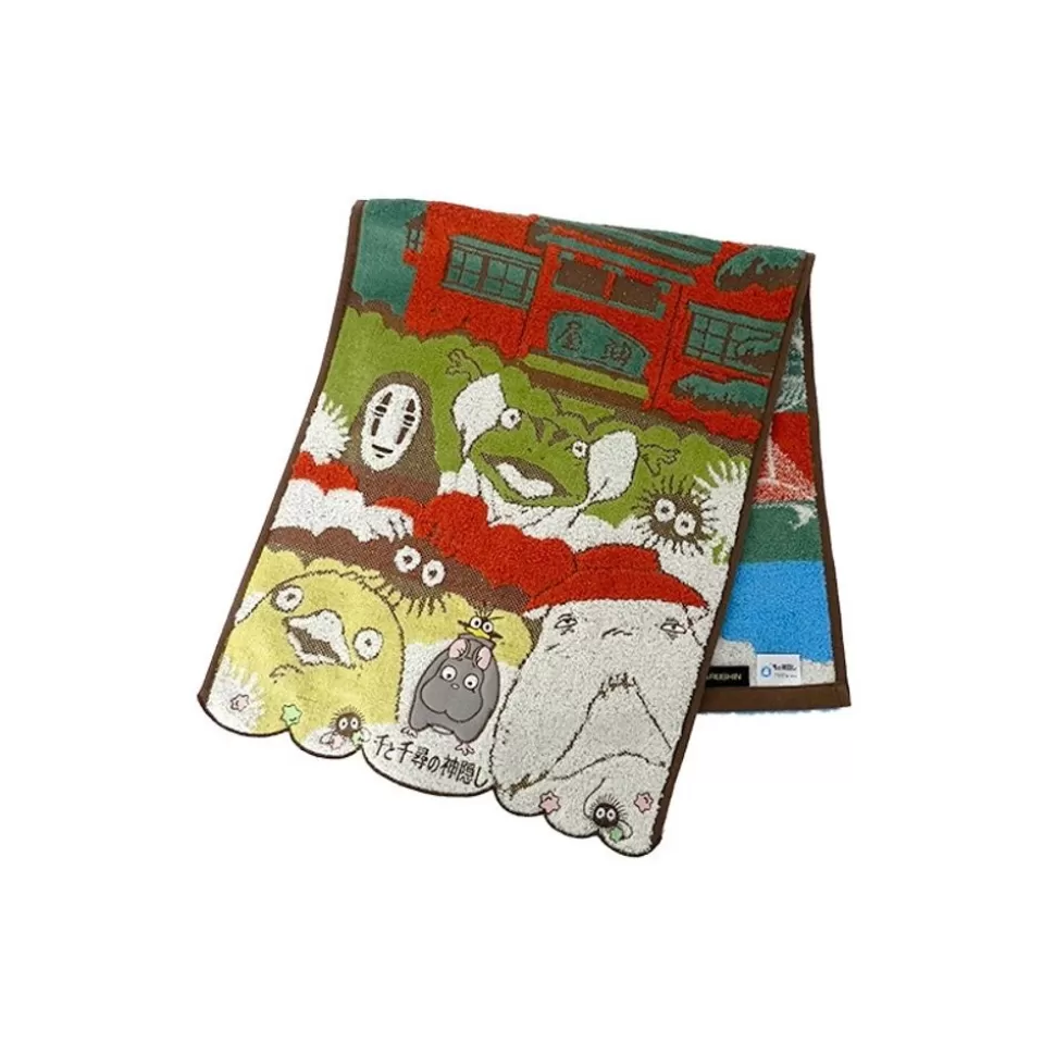 Maison Ghibli Towel Aburaya 34X80 Cm - Spirited Away- Household Linen