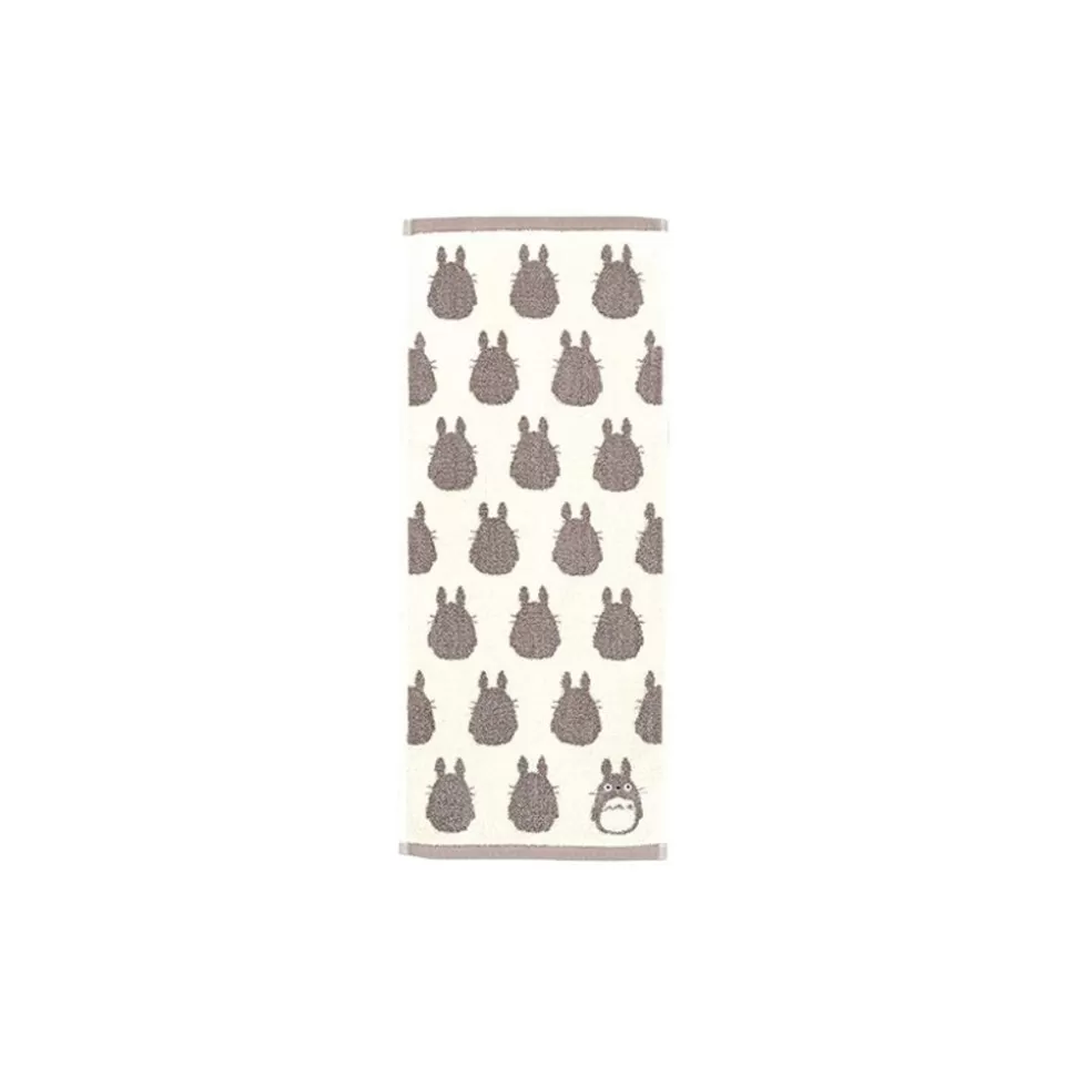 Maison Ghibli Towel Big Totoro Silhouette 33X80 Cm - My Neighbor Totoro- Household Linen