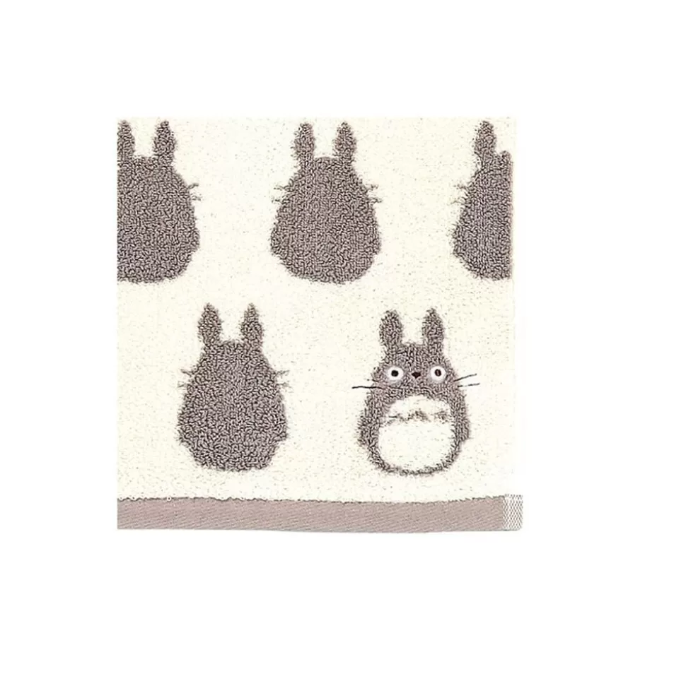 Maison Ghibli Towel Big Totoro Silhouette 33X80 Cm - My Neighbor Totoro- Household Linen
