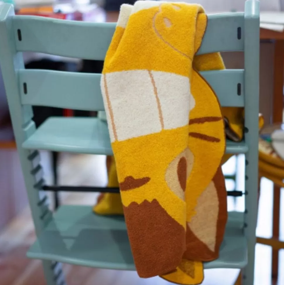 Maison Ghibli Towel Catbus Silhouette 87 X 120 Cm - My Neighbor Totoro- Household Linen
