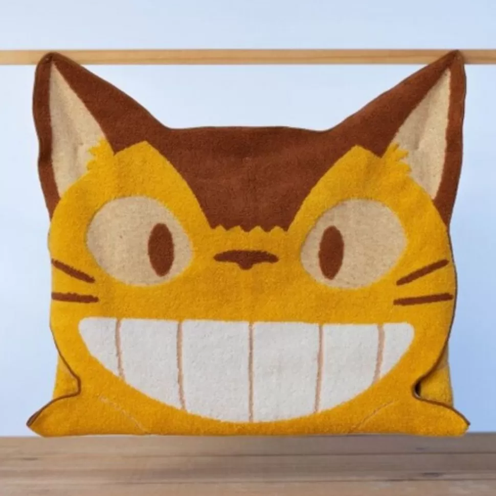 Maison Ghibli Towel Catbus Silhouette 87 X 120 Cm - My Neighbor Totoro- Household Linen