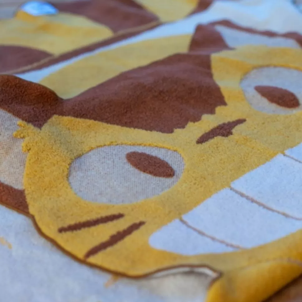 Maison Ghibli Towel Catbus Silhouette 87 X 120 Cm - My Neighbor Totoro- Household Linen