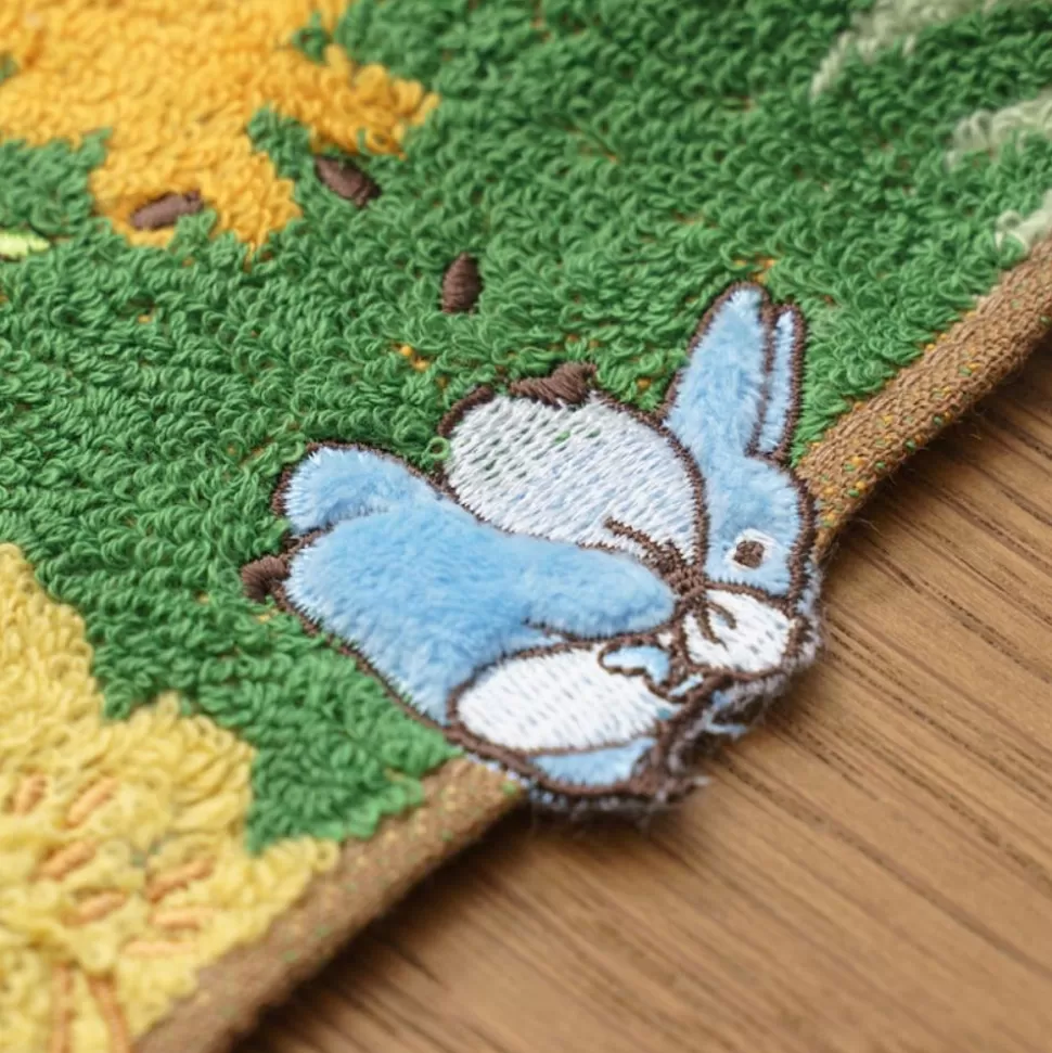 Maison Ghibli Towel Medium & Small Totoro Racing 34X80 Cm - My Neighbor Totoro- Household Linen