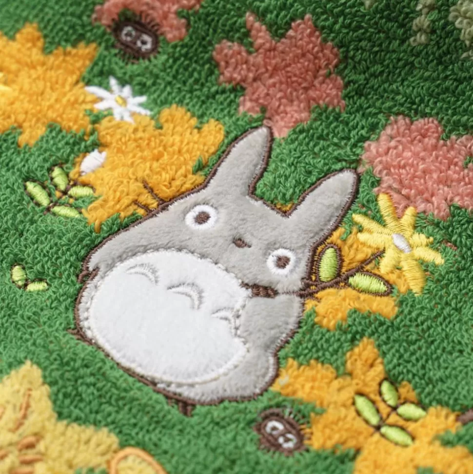Maison Ghibli Towel Medium & Small Totoro Racing 34X80 Cm - My Neighbor Totoro- Household Linen