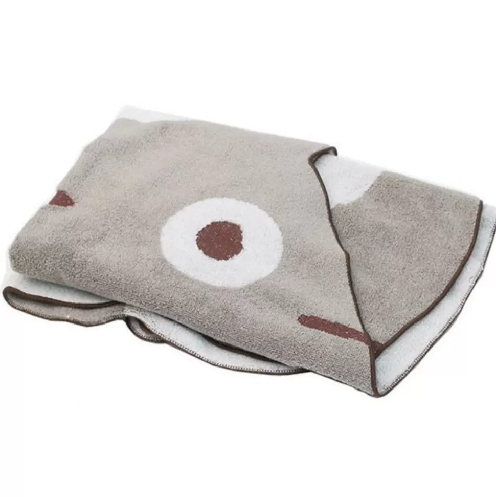 Maison Ghibli Towel Silhouette Totoro 80 X 115 Cm - My Neighbor Totoro- Household Linen