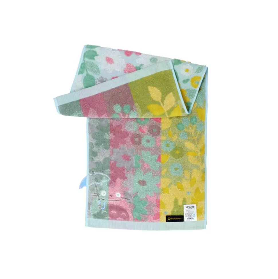 Maison Ghibli Towel Totoro Flower Fields 34X80 Cm - My Neighbor Totoro- Household Linen