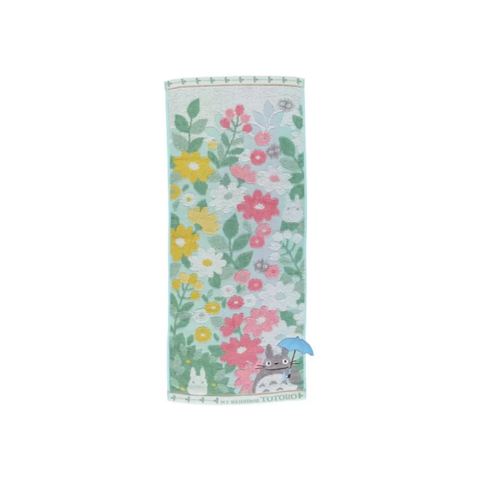 Maison Ghibli Towel Totoro Flower Fields 34X80 Cm - My Neighbor Totoro- Household Linen