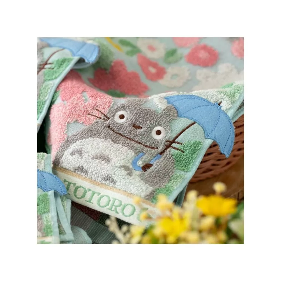 Maison Ghibli Towel Totoro Flower Fields 34X80 Cm - My Neighbor Totoro- Household Linen