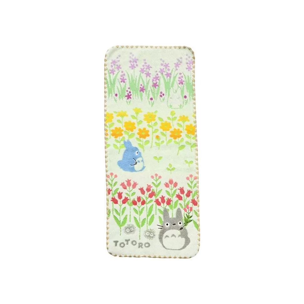 Maison Ghibli Towel Totoro Wild Flowers 34X80 Cm - My Neighbor Totoro- Household Linen