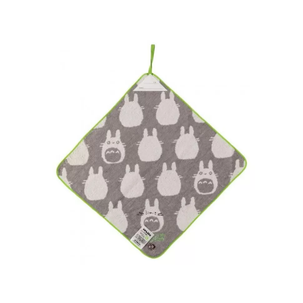 Maison Ghibli Towel With Hanger Big Totoro Silhouette - My Neighbor Totoro- Household Linen