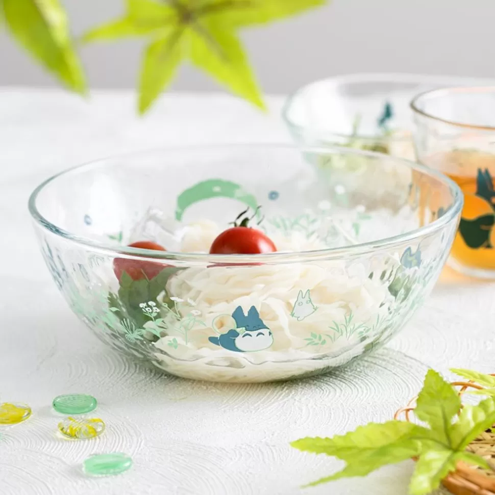 Maison Ghibli Transparent Bowl 17Cm Chasing Acorns - My Neighbor Totoro- Kitchenware