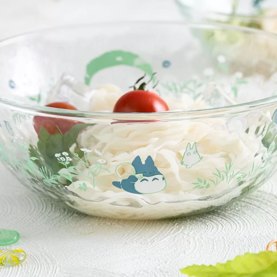 Maison Ghibli Transparent Bowl 17Cm Chasing Acorns - My Neighbor Totoro- Kitchenware